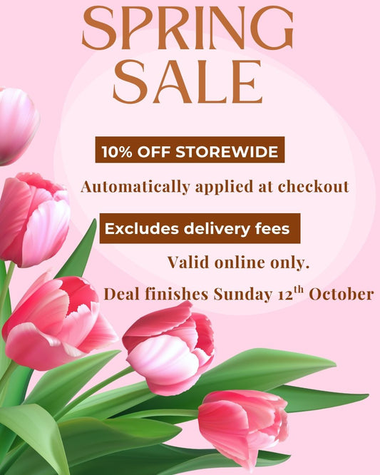 Florist Ilene spring flower bouquet arrangement – Waikato and Hamilton florist offering same-day delivery and 10% off storewide sale.