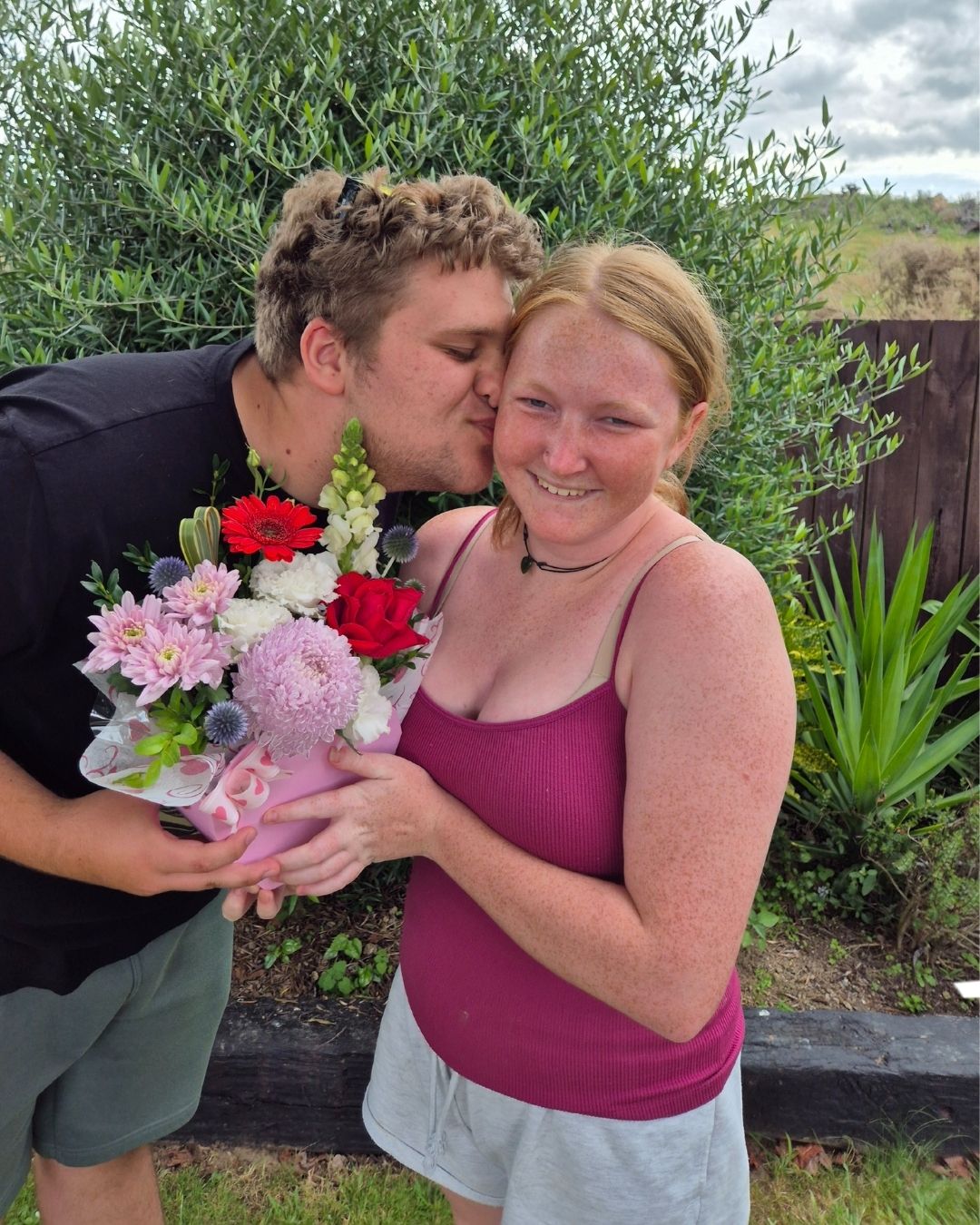 All My Heart – Heart Shaped Floral Arrangement