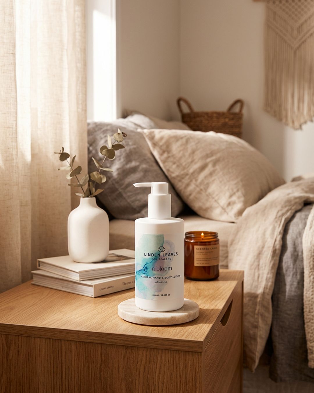 Linden Leaves Aqua Lily Hand & Body Lotion