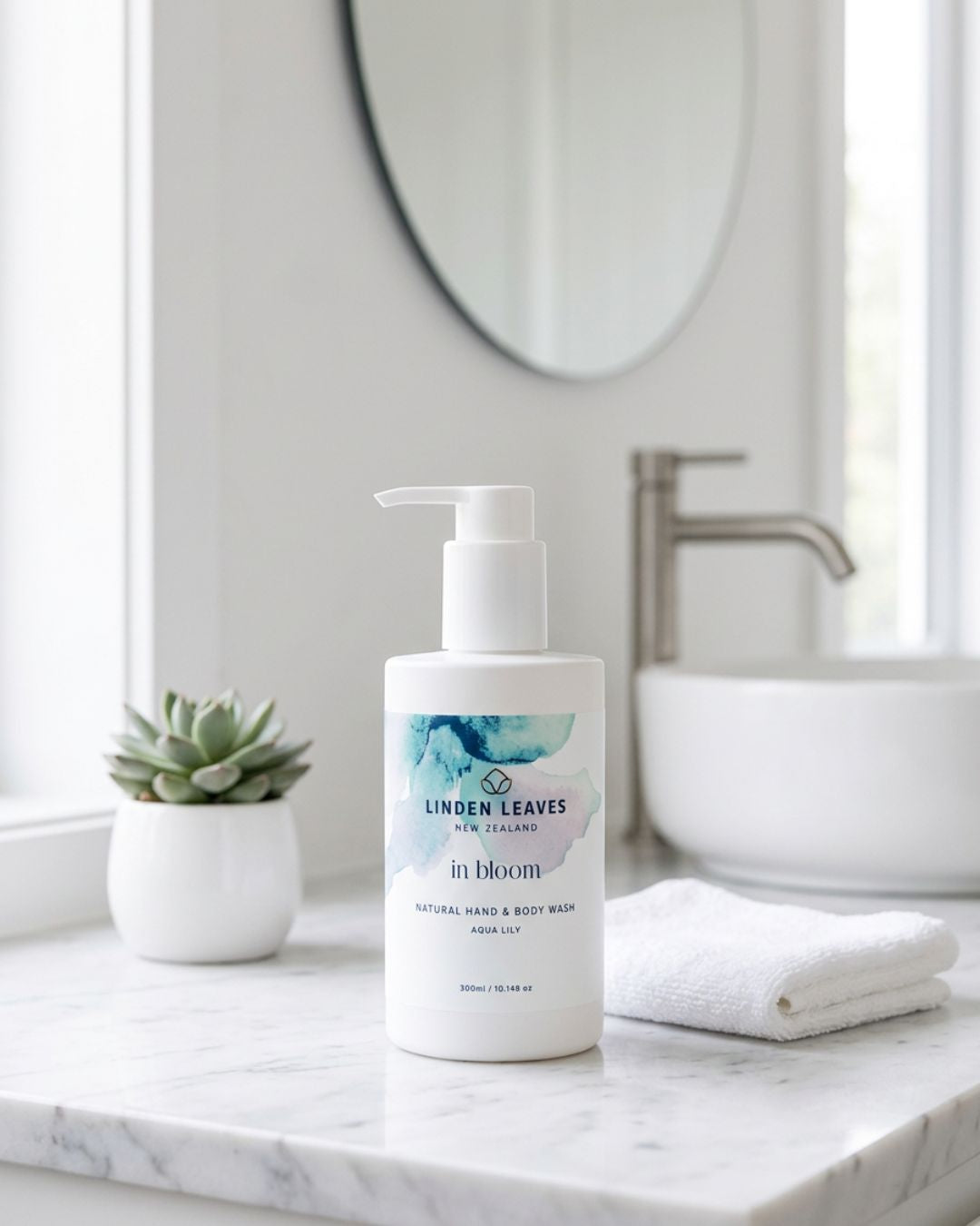Linden Leaves Aqua Lily Hand & Body Wash