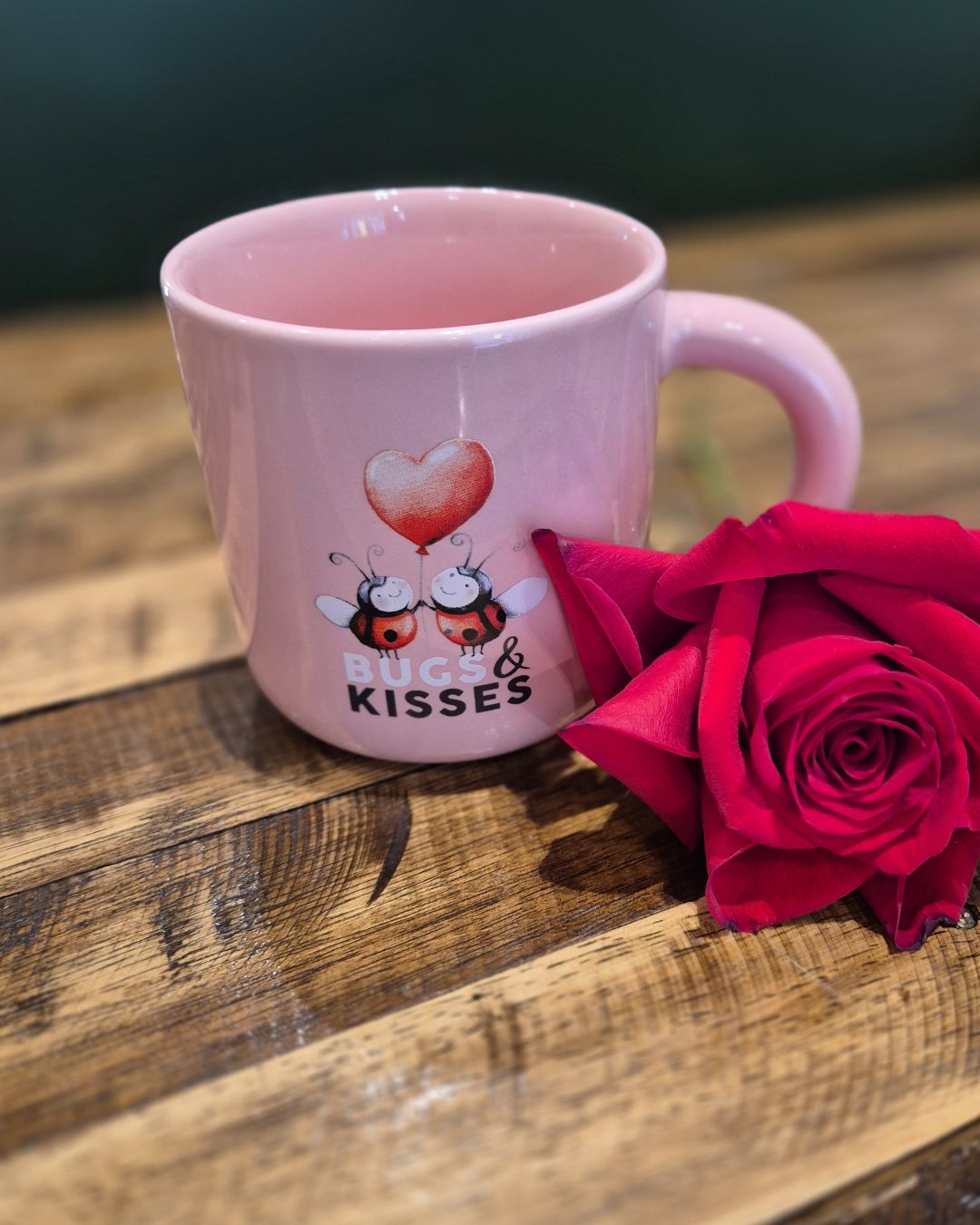 Bugs & Kisses Mug – Ceramic Gift Mug