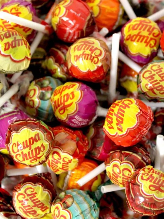 lots of colorful lollypops