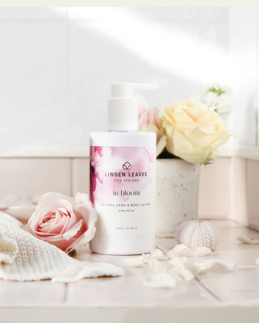 Linden Leaves Pink Petal Hand & Body Lotion
