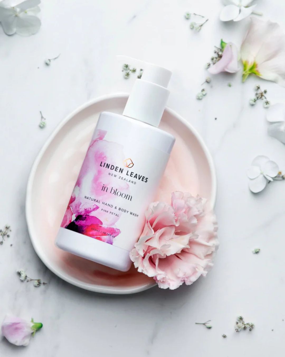 Linden Leaves Pink Petal Hand & Body Wash