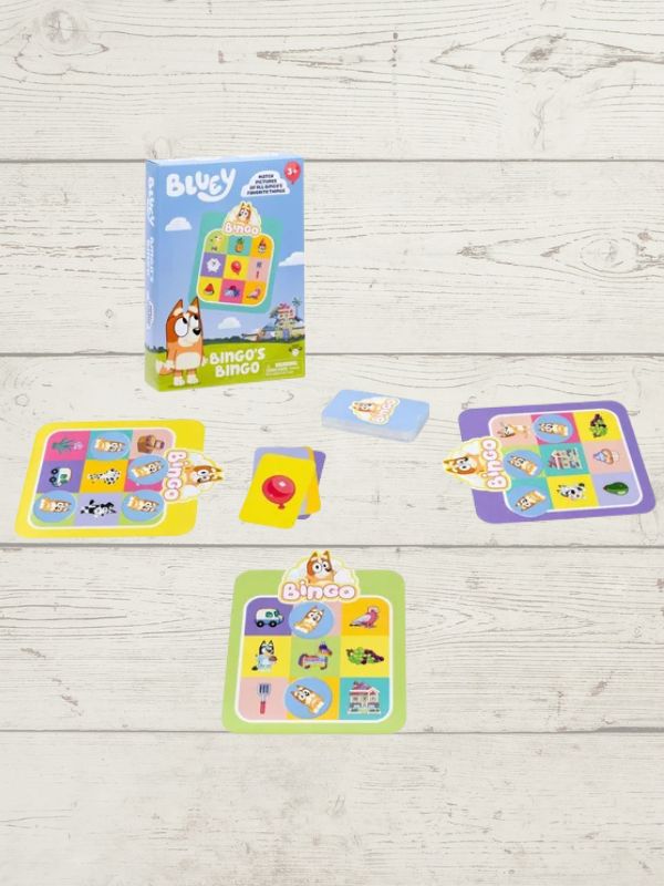 Bluey Family Bingo Game