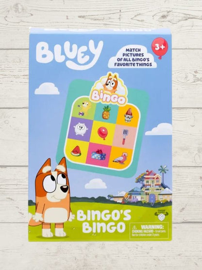 Bluey Family Bingo Game