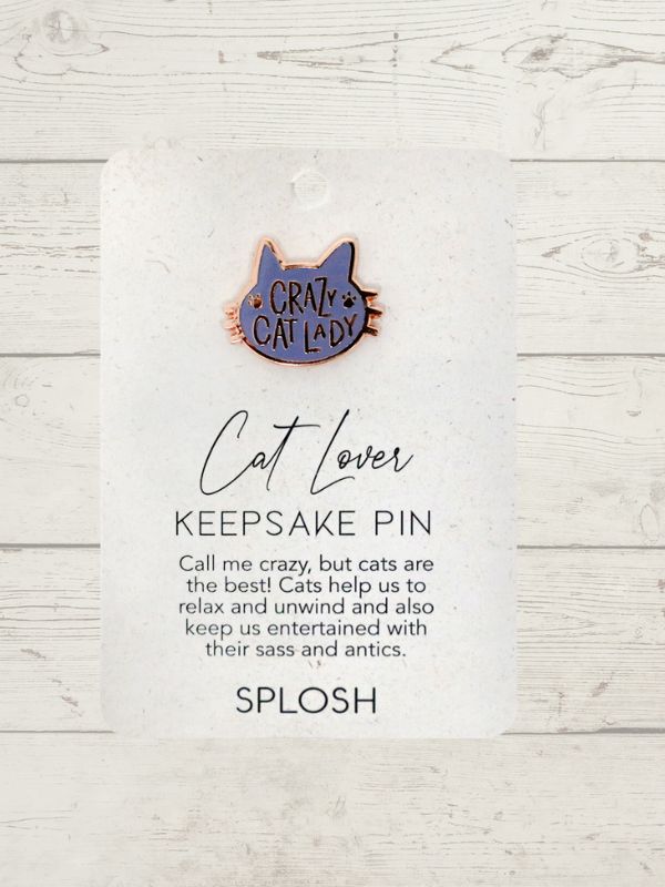 Keepsake pin - Cat lover