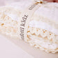 Muslin Blanket with Lace Trim - 2 colours