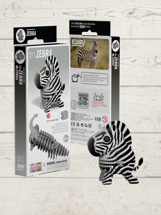 Eugy Dodo 3D Puzzle - Zebra