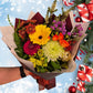 Christmas themed posy