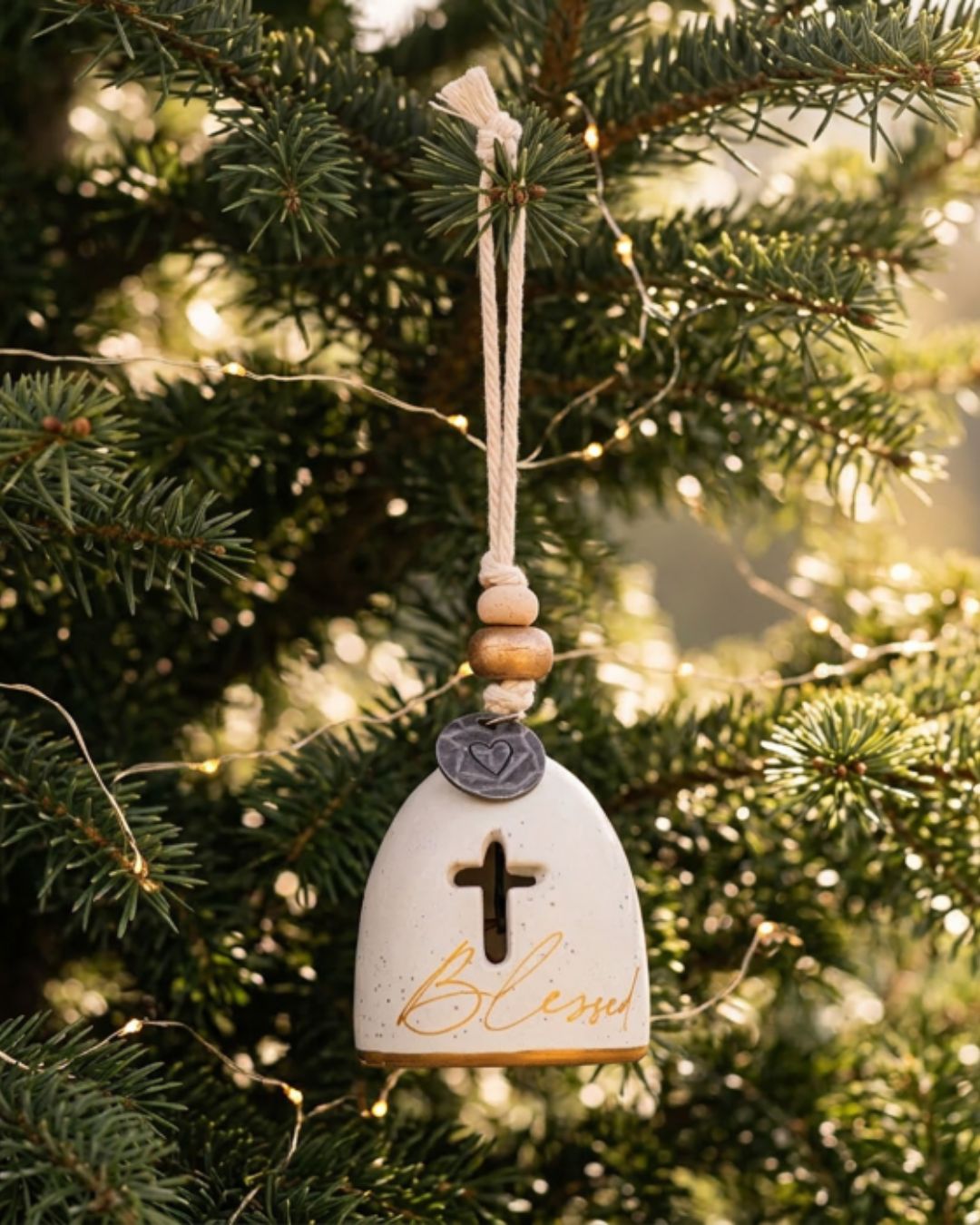 DEMDACO Mini Inspired Faith Bell | Christmas Keepsake (H)