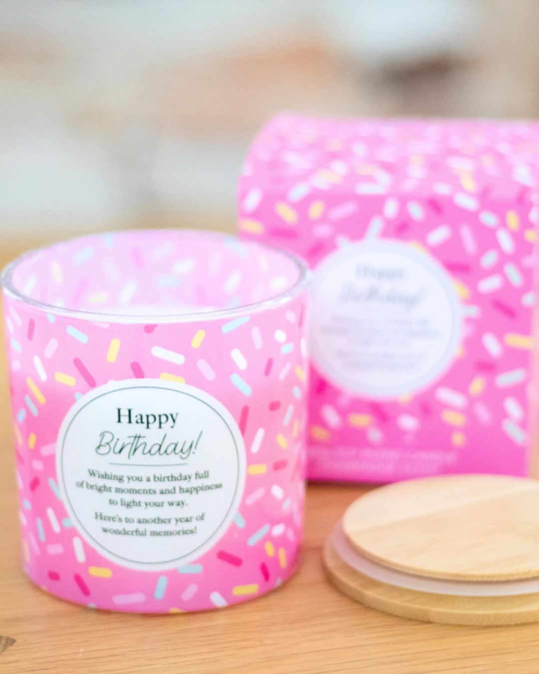 Happy Birthday Scented Candle