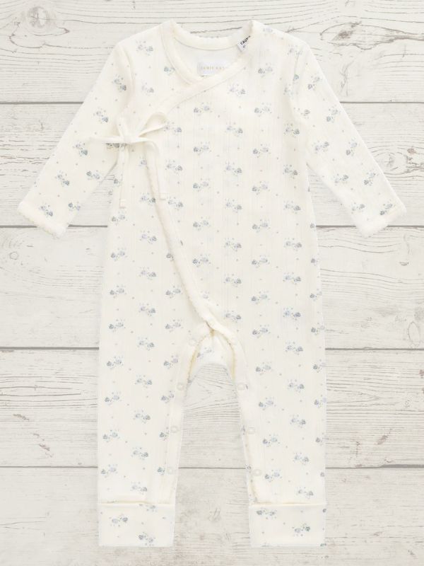 Jamie Kay Organic Cotton Pointelle Estelle Onepiece - Molly Blue