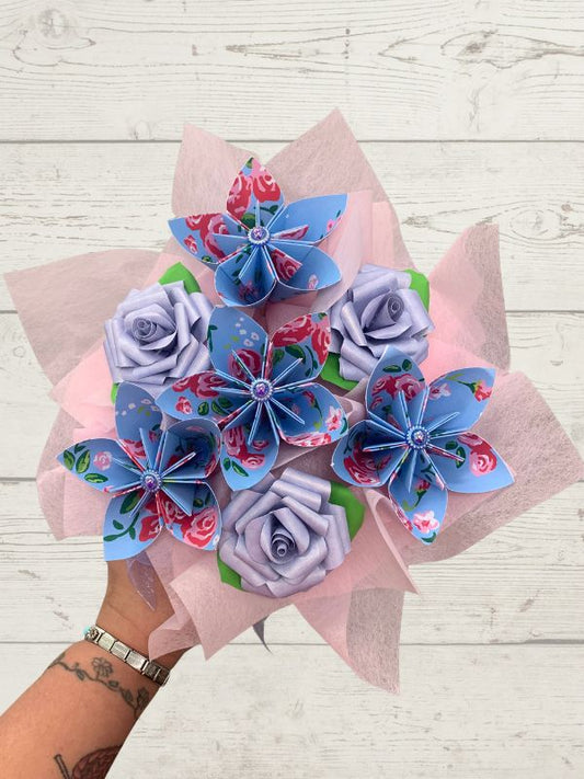 Paper Flower Posy (H10)