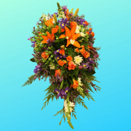 Floral tribute for funeral