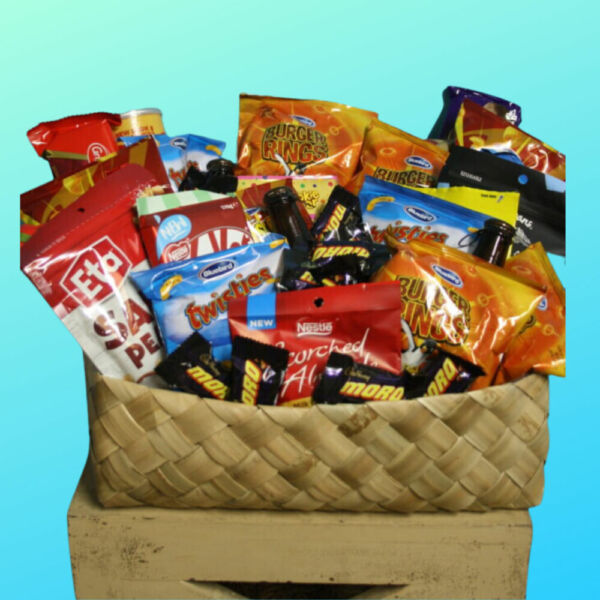 Snack Gift Basket Delicious Treats Florist Ilene