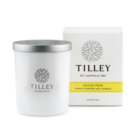 Tilley Soy Scented Candle - Spiced Pear