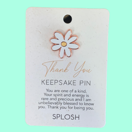 Keepsake pins - Thank You