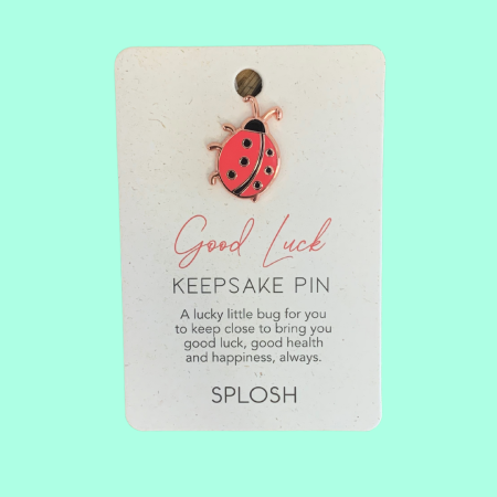 Keepsake Pins - Good luck