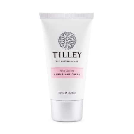 Tilley Pink Lychee deluxe hand & nail cream