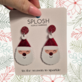 Santa Earrings