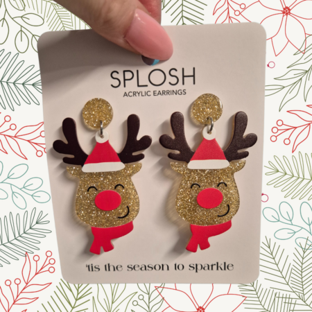 Reindeer Earrings